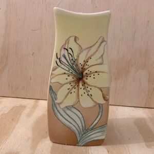 Alps / Tschudy Decorative Floral Vase 6.25” Triangle Vase